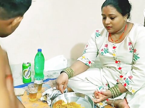 Exclusive -Stepmom gete beer and assfuck