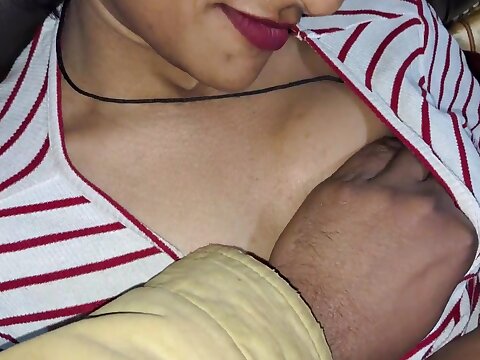 When the hubby left for duty, the bhabhi